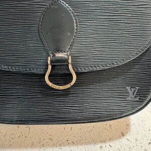 Louis Vuitton Black Epi Leather Crossbody with Gold Hardware